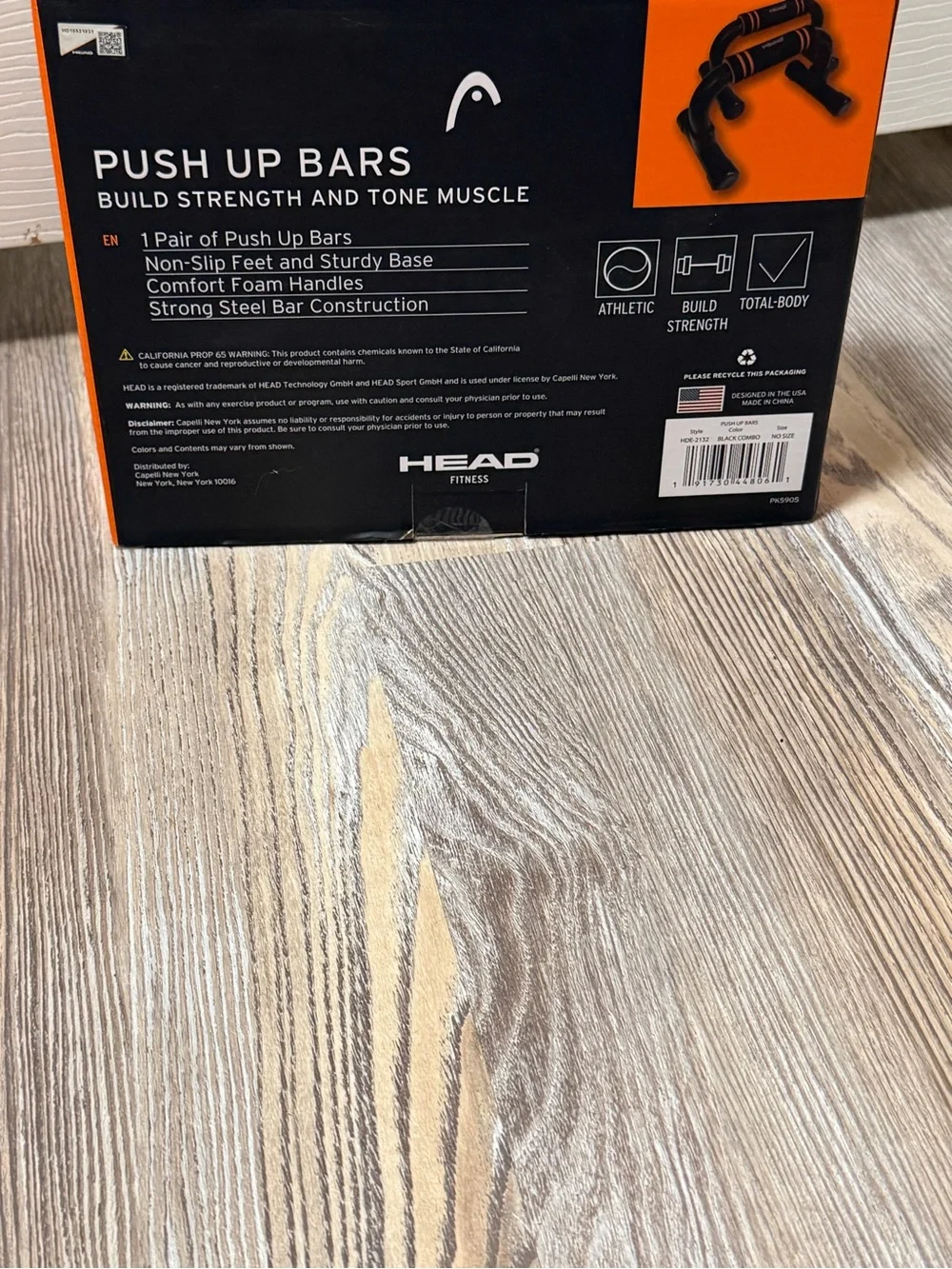 Head Push Up Bars - Black